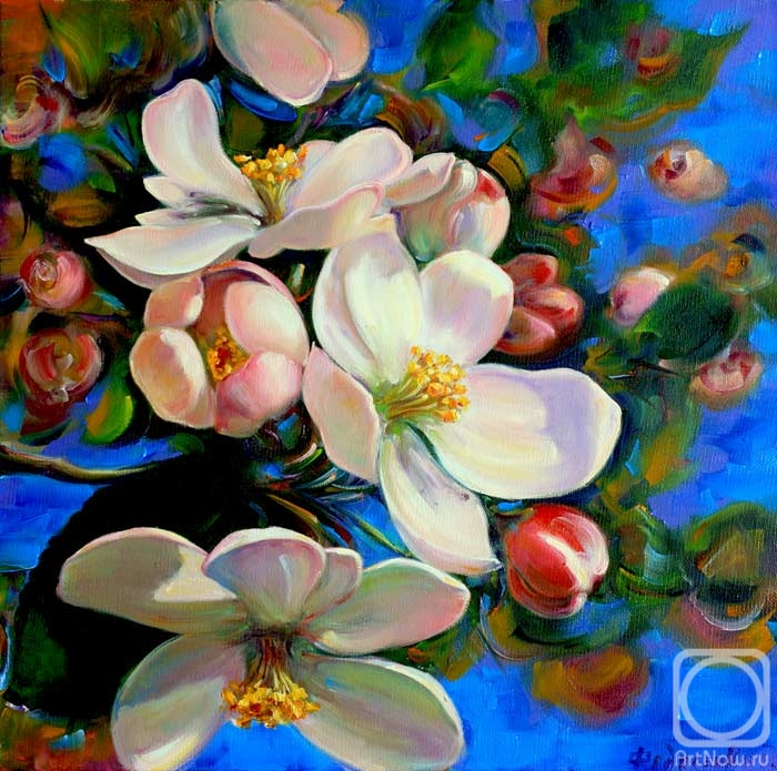 Fedosenko Roman. Spring mood, apple blossom
