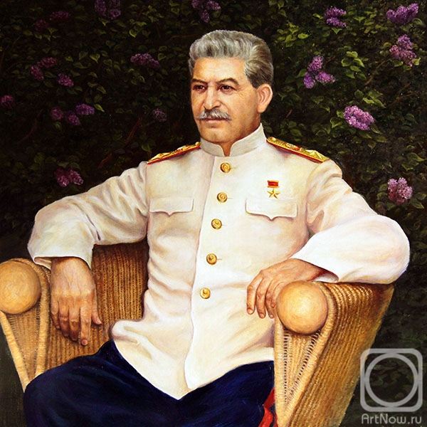 Gayduk Irina. Portrait of J. V. Stalin