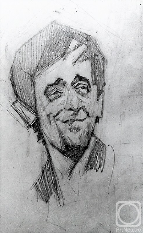Deryabin Oleg. Sketch of a funny person