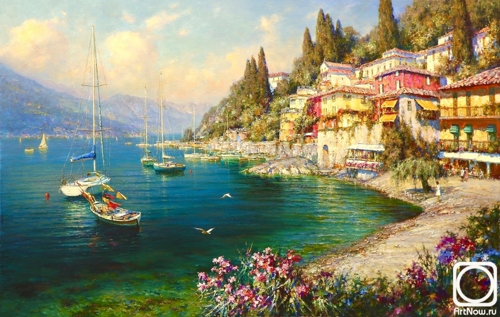 Obukhovskiy Yuriy. Lake Como
