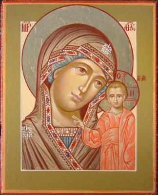 Kazan Icon of the Mother of God. Solo Nadezhda