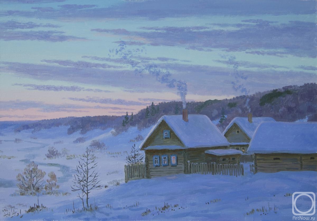Zagidullin Ravil. Winter morning