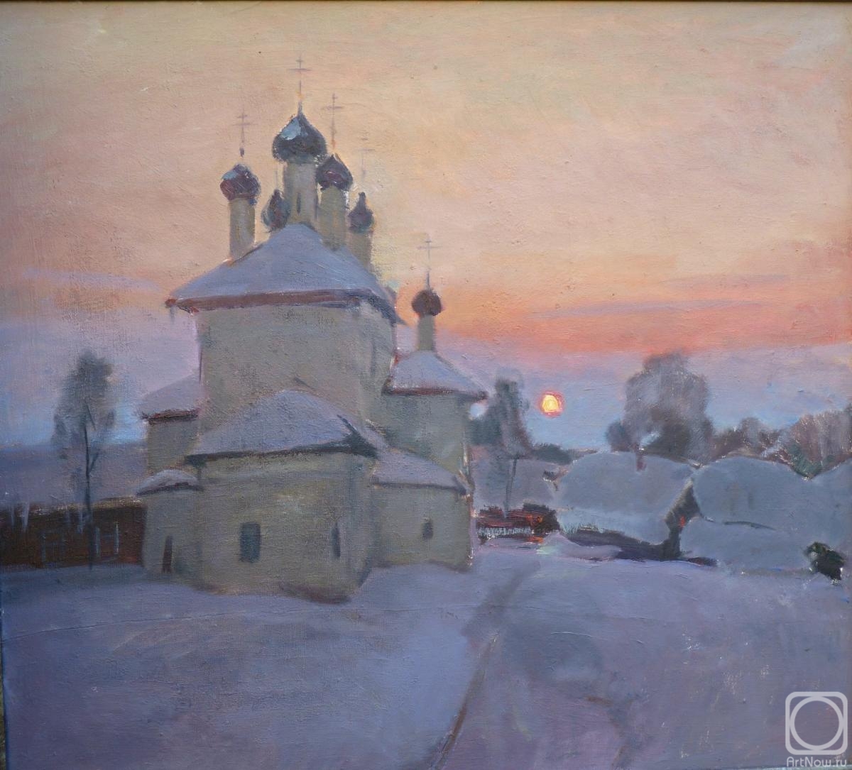 Komov Alexey. The frosty evening