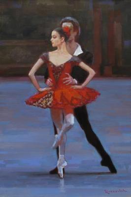 Padede from the Minkus ballet "Don Quixote" (Dancer Painting). Volkov Sergey