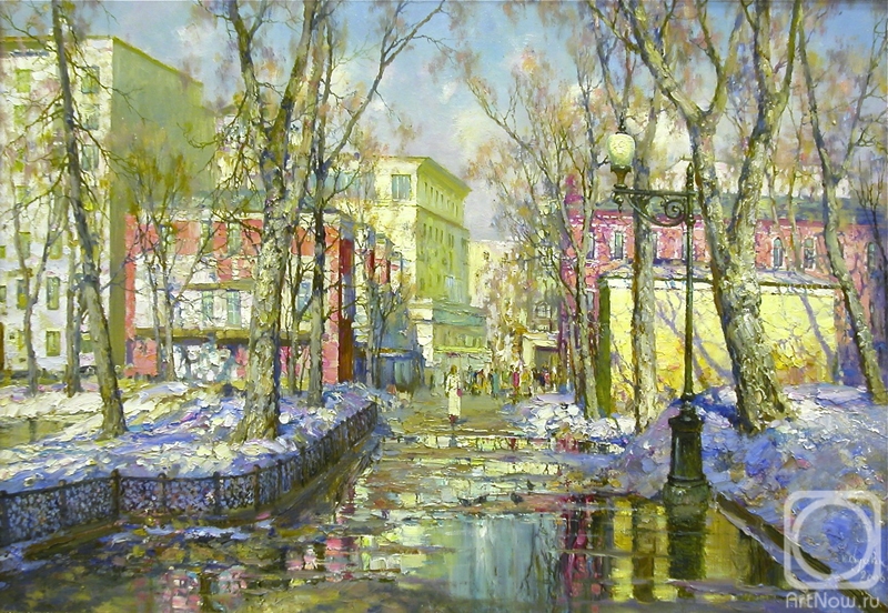 Obukhovskiy Yuriy. Spring on the Patriarch's