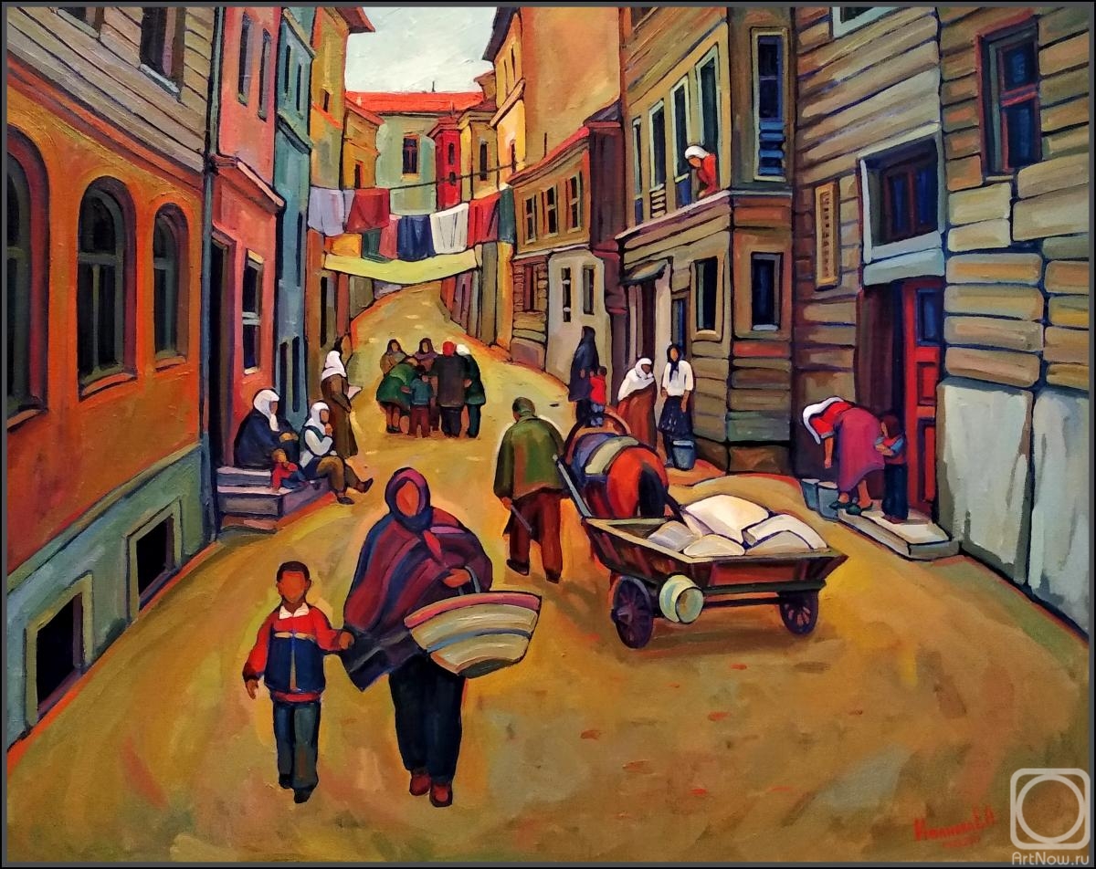 Ivanova Ekaterina. The life of the old town. Istanbul