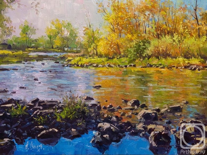 Volya Alexander. Autumn, river