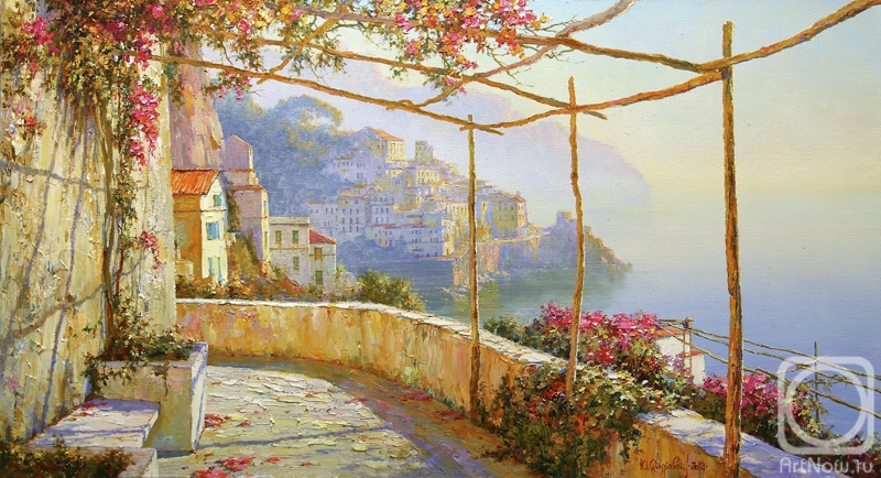 Obukhovskiy Yuriy. Amalfi Colors of autumn