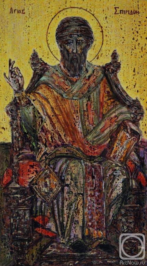 Borisov Mikhail. Saint Spyridon