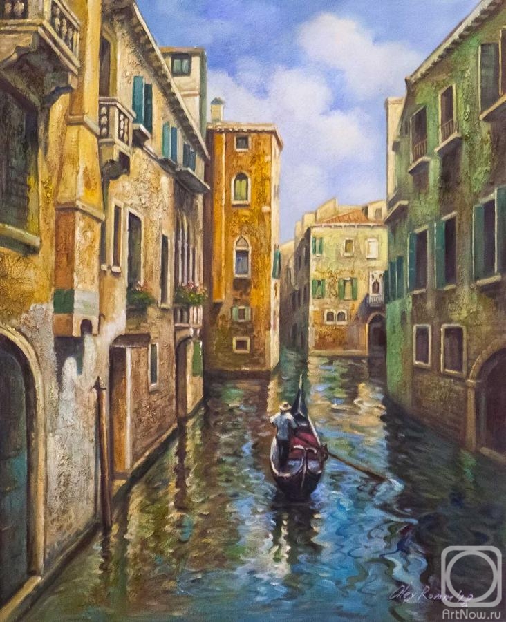Romm Alexandr. Walk through the canals of Venice N1