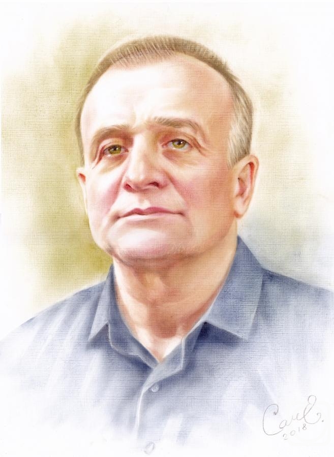 Sachenko Elena. Male portrait