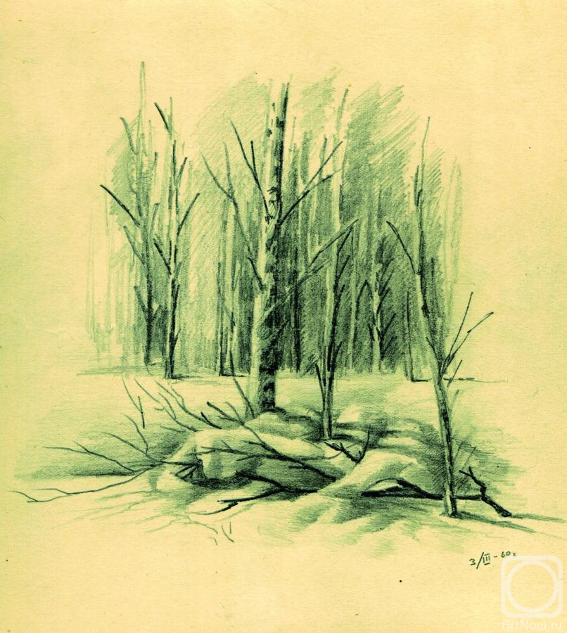 Volosov Vladmir. Winter Sketch
