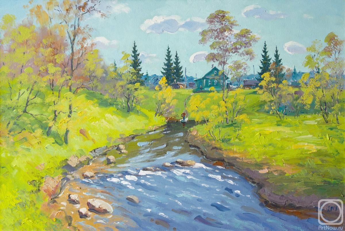 Alexandrovsky Alexander. Gremyachaya River, May