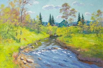 Gremyachaya River, May (). Alexandrovsky Alexander