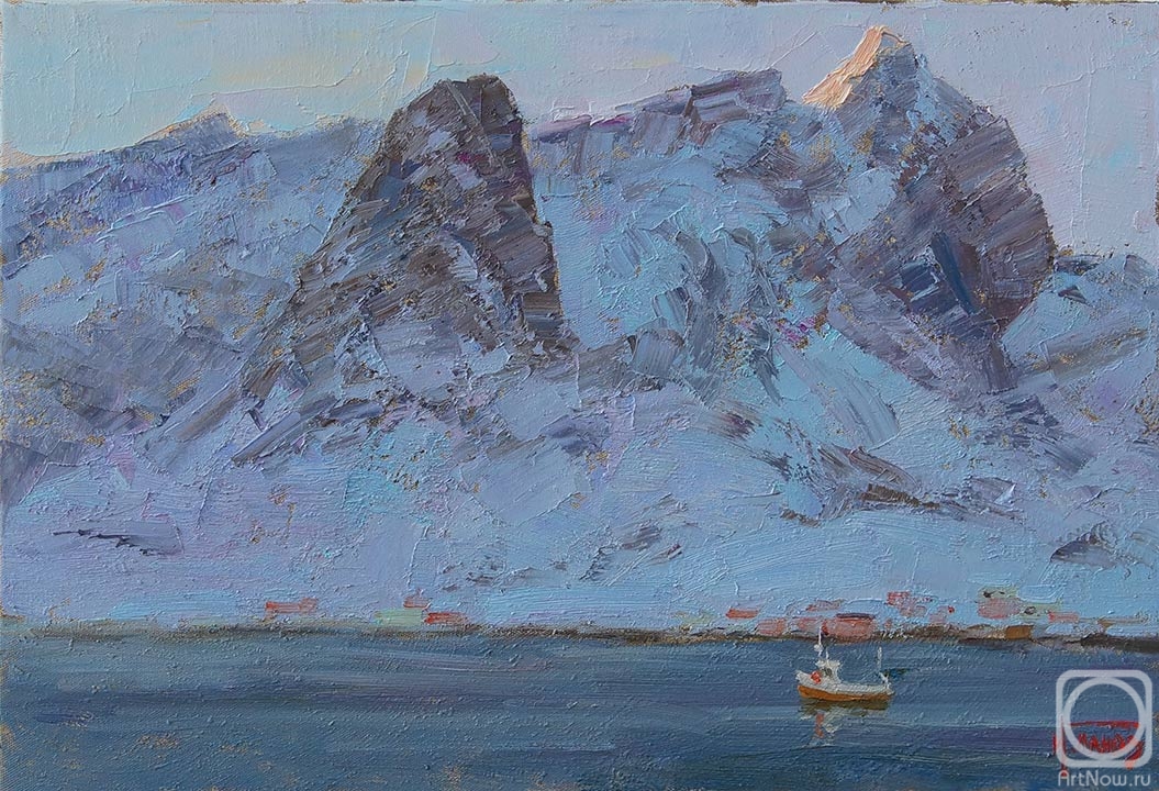 Panov Igor. Evening Rhine Cove