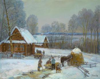 Winter farm