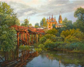 Panov Eduard Parfirevich. Old bridge