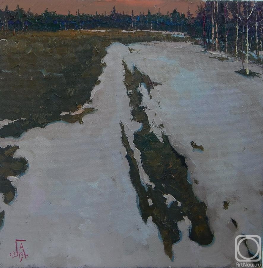 Golovchenko Alexey. The snow is melting
