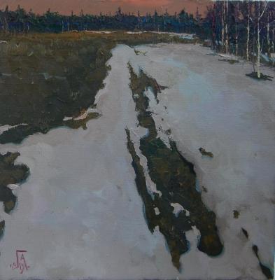 The snow is melting ( ). Golovchenko Alexey