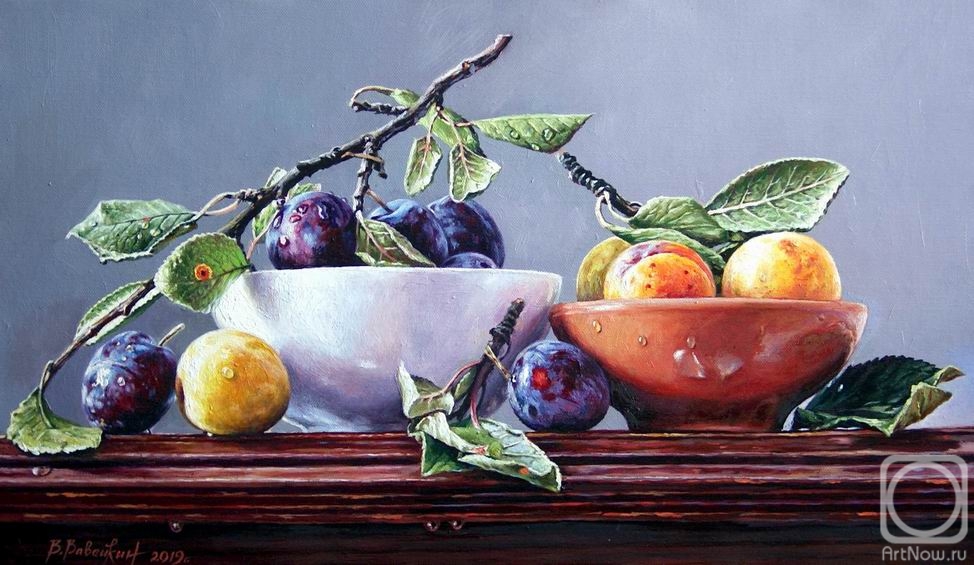 Vaveykin Viktor. Two varieties of plums