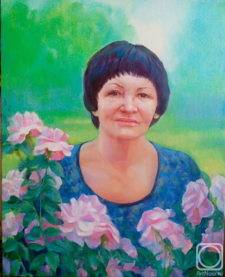 Luchkina Olga. portrait as a gift