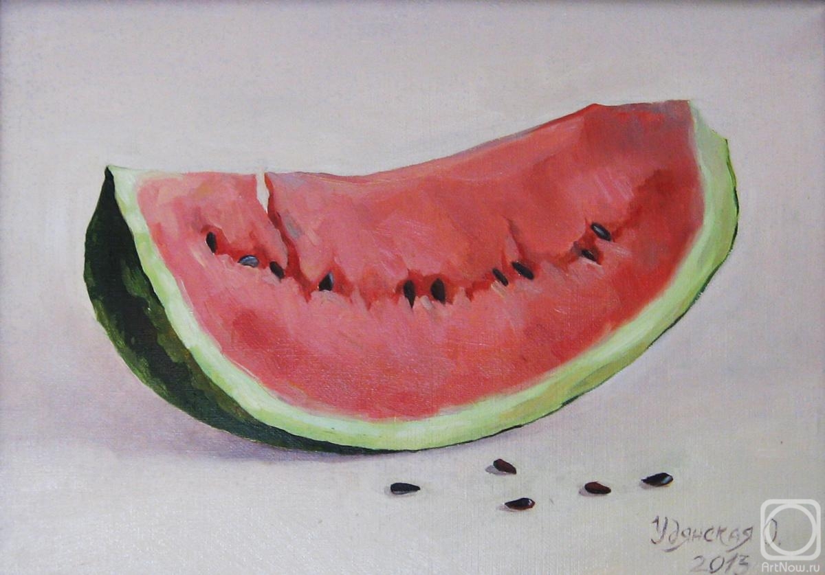 Udyanskaya Olga. Watermelon
