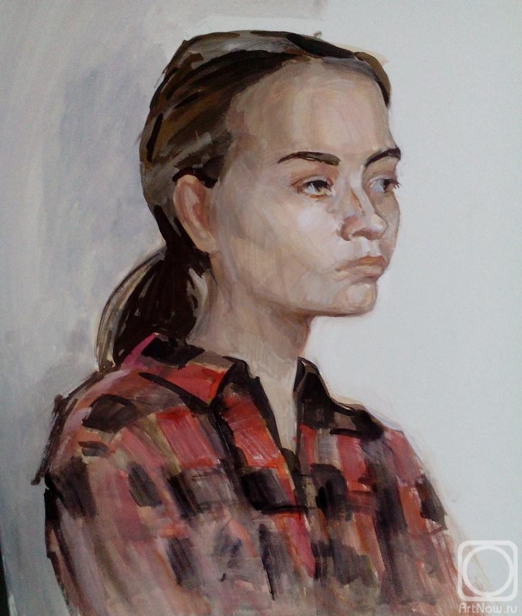 Luchkina Olga. Portrait of the girl