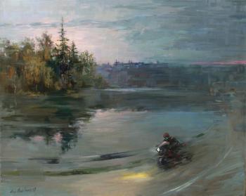 Knight of the road (Andrey Lyssenko Paintings). Lyssenko Andrey