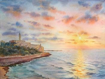 Sunset in Old Jaffa. Krasnova Yulia