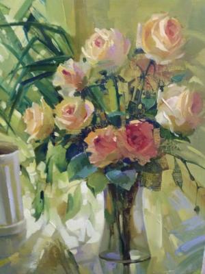 Still life with roses