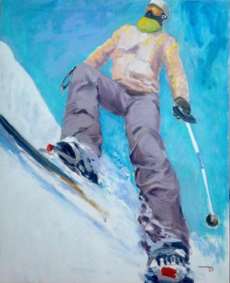Skier (Cross-Country Skiers). Dymant Anatoliy