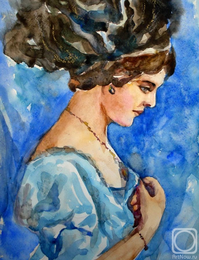 Ripa Elena. Portrait of the actress Lily Elsie