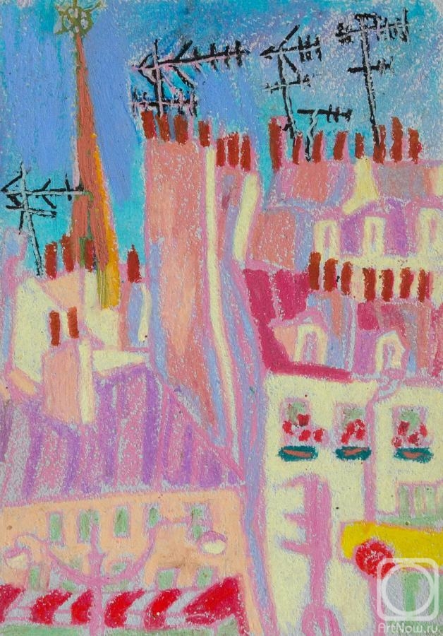 Ovchinnikova Alexandra. Early morning in paris