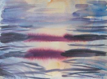 Adriatic Sea in Albanian Durres, January 25 - 4