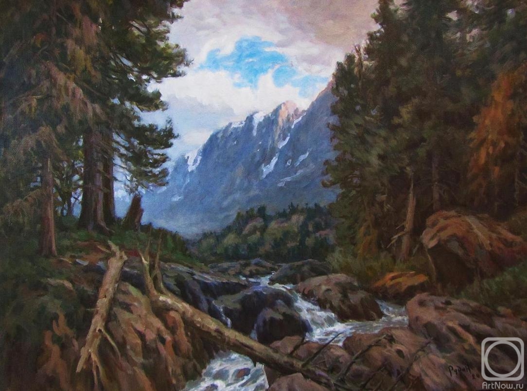 Rudin Petr. Mountain stream