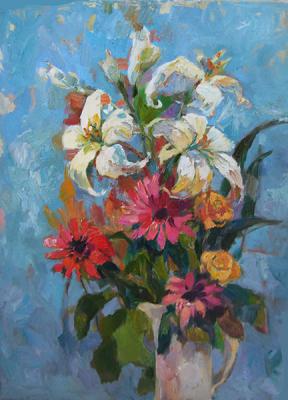 Bouquet with lilies (Bouquet Of Lilies). Bocharova Anna