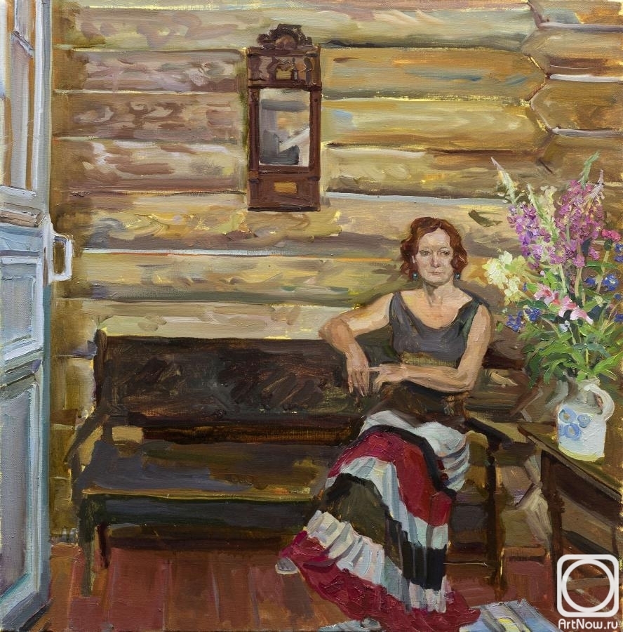 Blinkova Anzhela. Portrait in the old manor