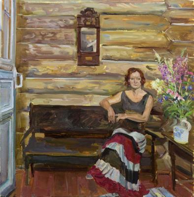 Portrait in the old manor. Blinkova Anzhela