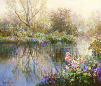 Giverny. Reflection (Flowering Pond). Obukhovskiy Yuriy