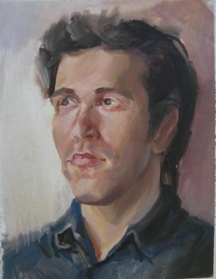 Portrait of a young man (Portrait Of Novorossiysk). Luchkina Olga