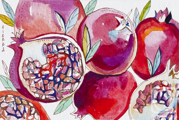 Orekhova Daria. Pomegranate