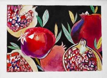 Pomegranate (Fruite). Orekhova Daria