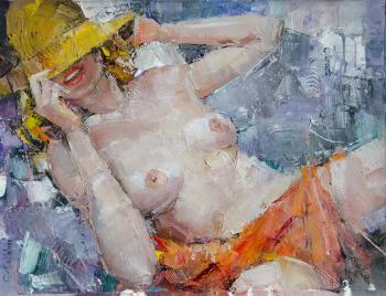 Orange mood (Orange Hat). Alecnovich Gennady