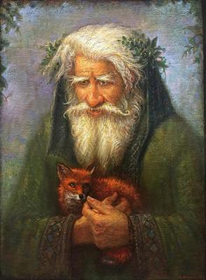 Spirit of forrest (Fox Painting). Maykov Igor