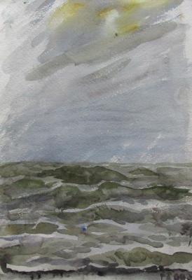 Adriatic Sea near Durres, February 3 - 2