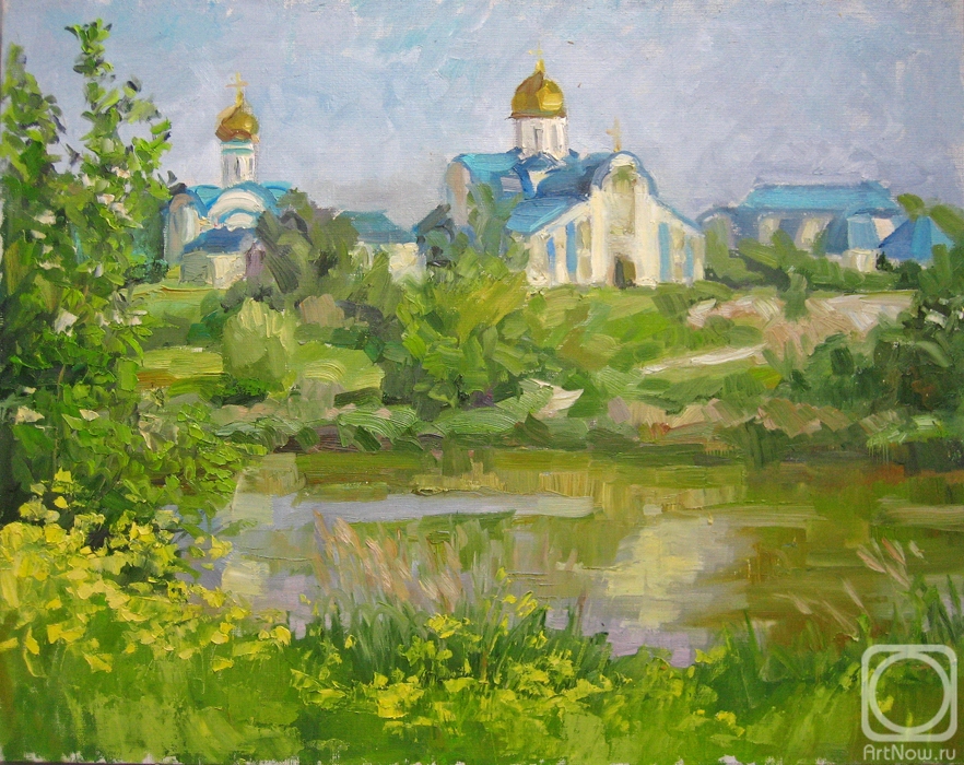 Luchkina Olga. Church, spring