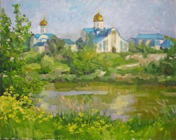 Church, spring. Luchkina Olga