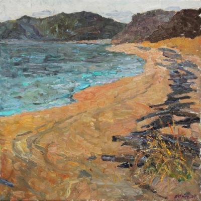 Shore of Teriberka. the left and right side. Zhukova Juliya