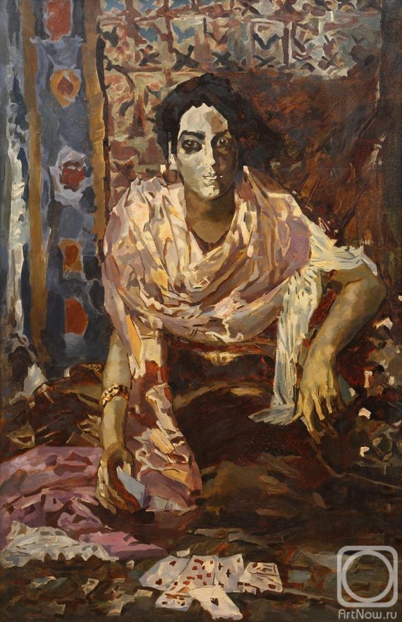 Orlov Gennady. Copy of the painting by Mikhail Vrubel-fortune Teller