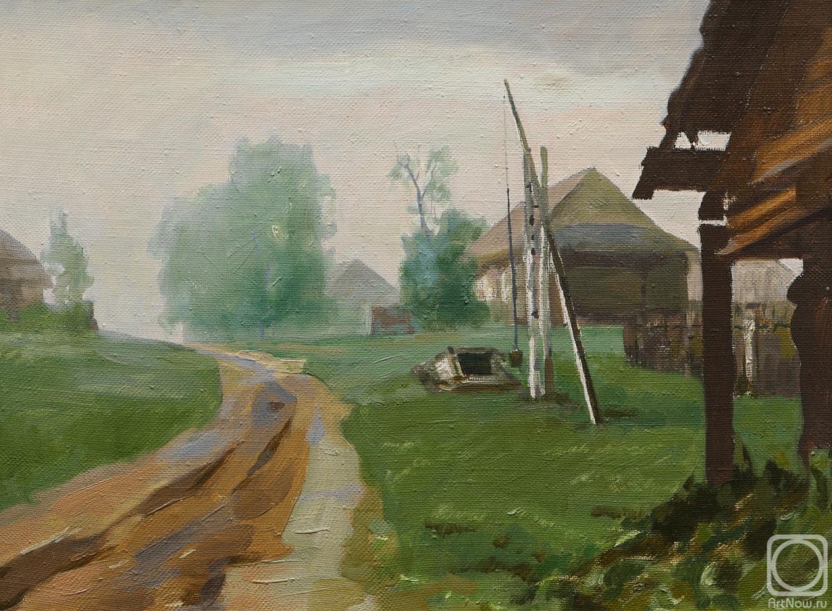 Orlov Gennady. Rural landscape-morning
